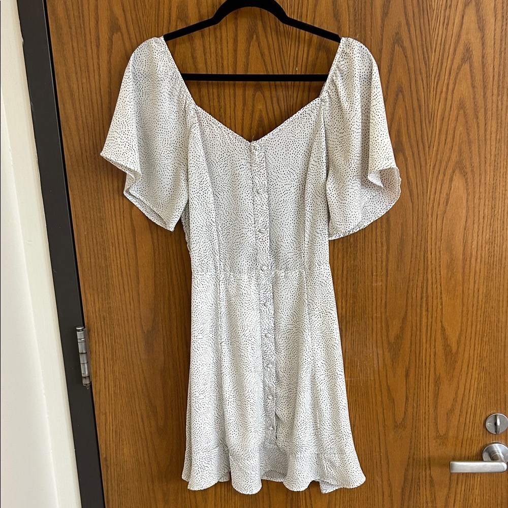 Sienna Sky White Patterned Dress